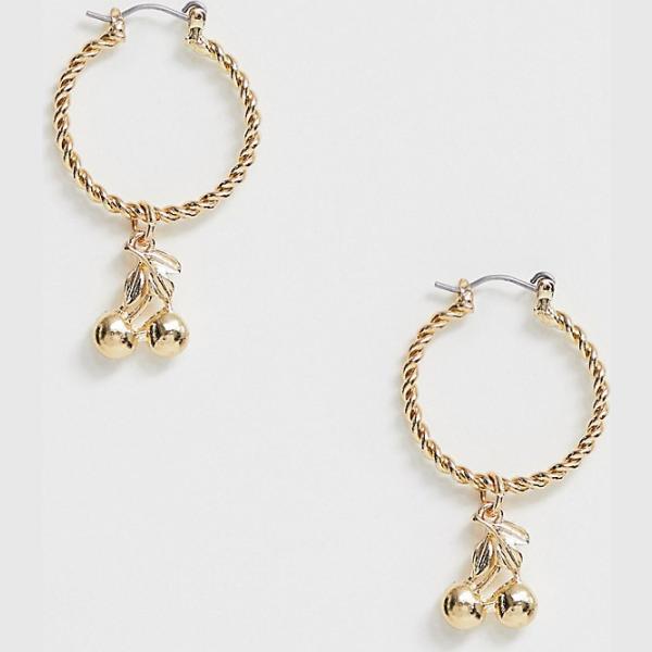 Orecchini a scatto oro Reclaimed Vintage