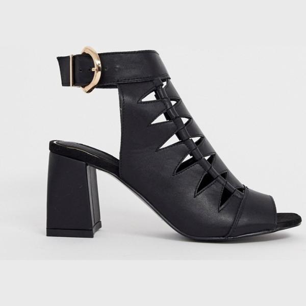 Tronchetti nero River Island