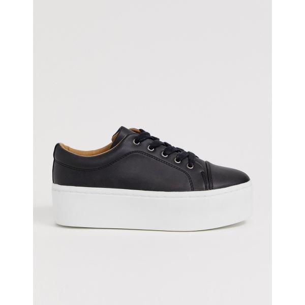 Sneakers stringate petite nero Asos Design