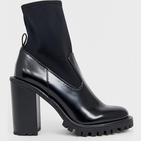 Stivaletti nero Asos Design