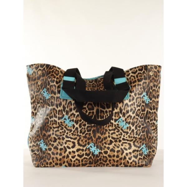 shopping bag Fez multicolore animalier