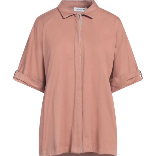 camicie a manica corta Fabiana Filippi rosa tinta unita