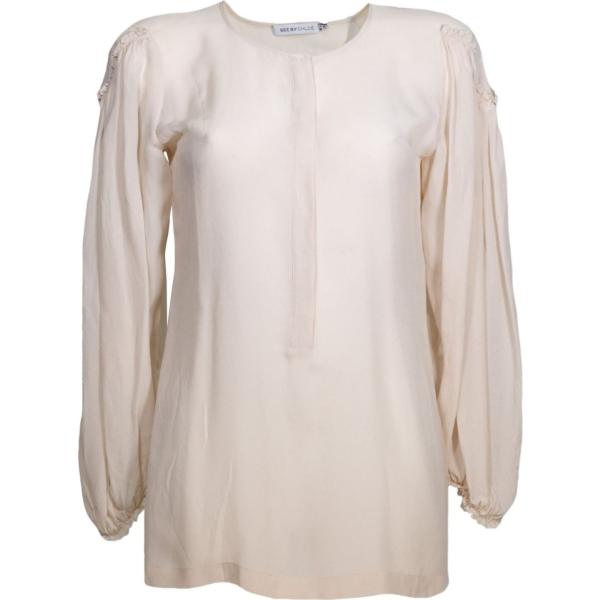 bluse Chloé bianco