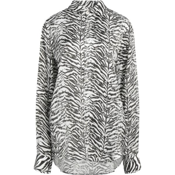 camicie John Richmond nero animalier