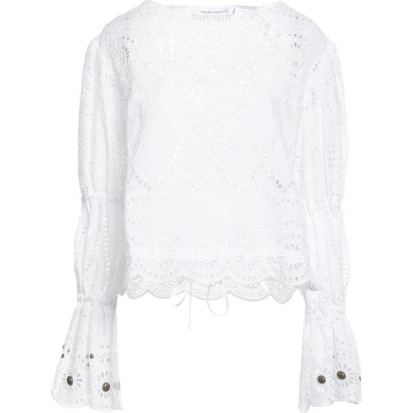 bluse Space Simona Corsellini bianco tinta unita
