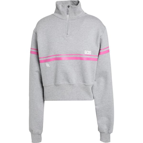 felpe Gcds grigio con stampe