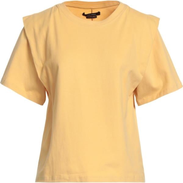 t-shirt Isabel Marant giallo tinta unita
