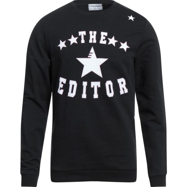 felpe The Editor nero con stampe