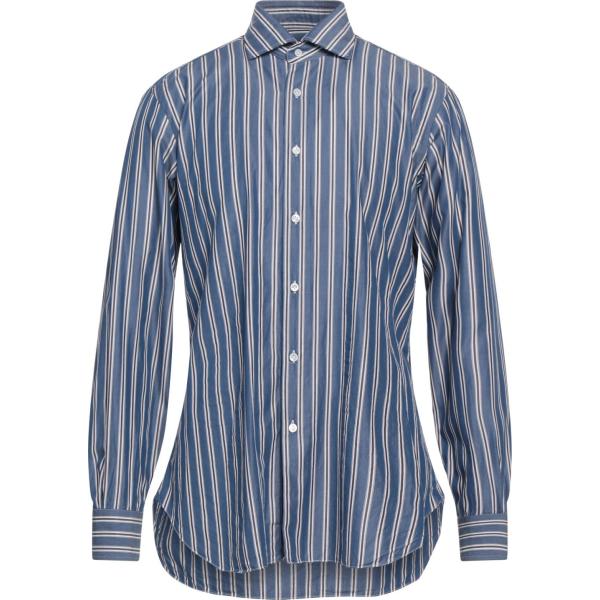 camicie BARBA Napoli blu a righe