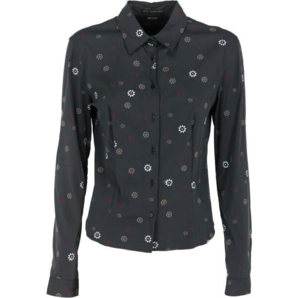camicie Marithé + François Girbaud grigio con stampe