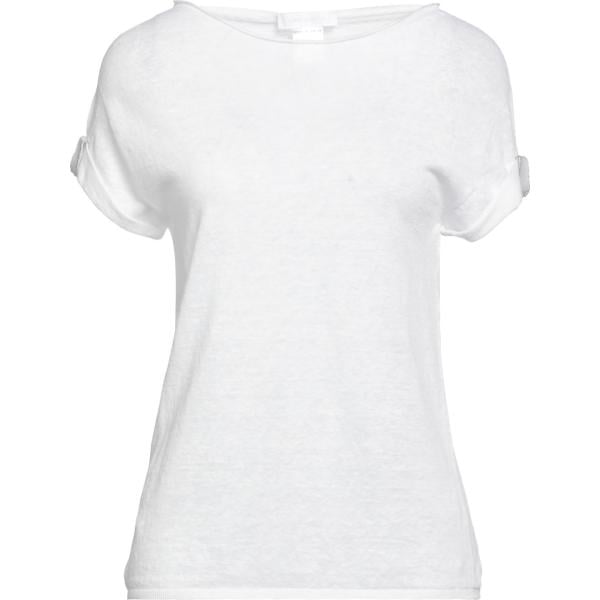 t-shirt Biancalancia bianco tinta unita