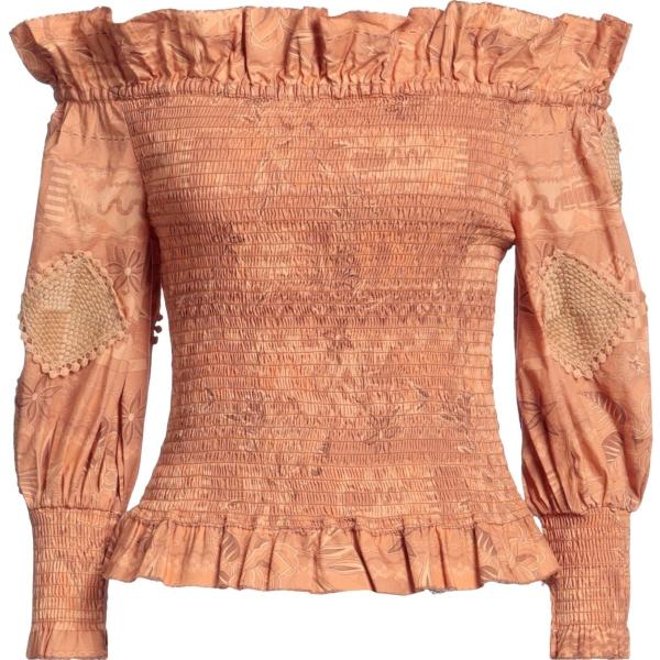 bluse Chufy arancione a fiori