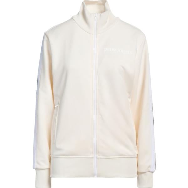 felpe Palm Angels bianco tinta unita