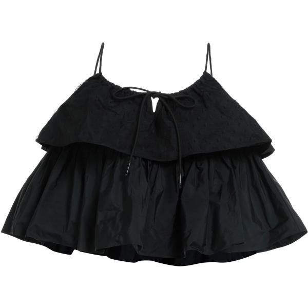 top RED Valentino bianco tinta unita