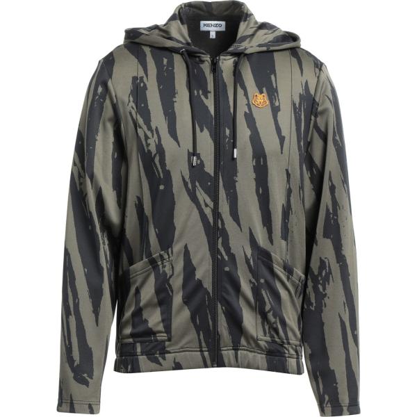 felpe con cappuccio Kenzo nero military