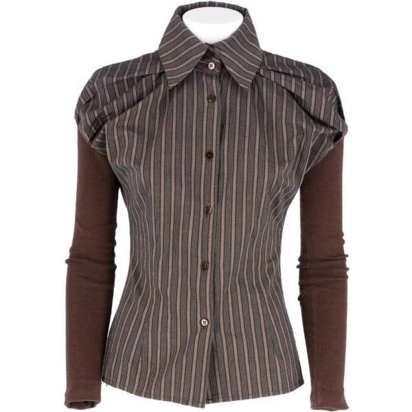 camicie Antonio Marras marrone a righe