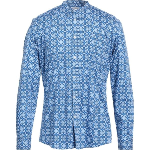 camicie Grey Daniele Alessandrini blu a fiori