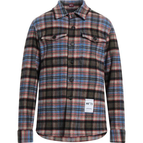 camicie Mr*73 marrone a quadri