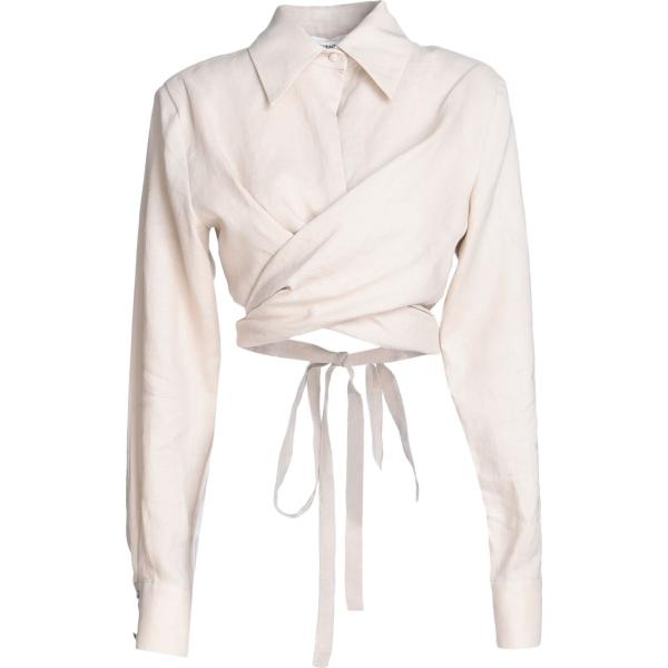 camicie Nineminutes bianco tinta unita