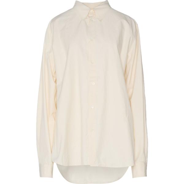 camicie Mm6 Maison Margiela bianco tinta unita