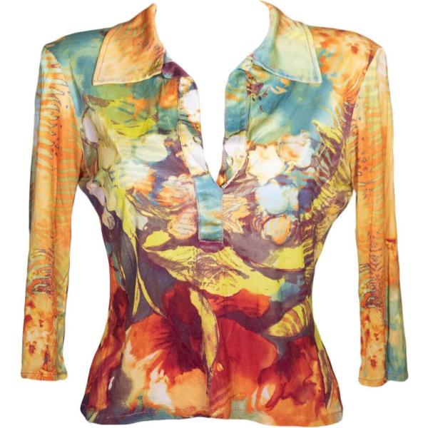 top Just Cavalli multicolore a fiori