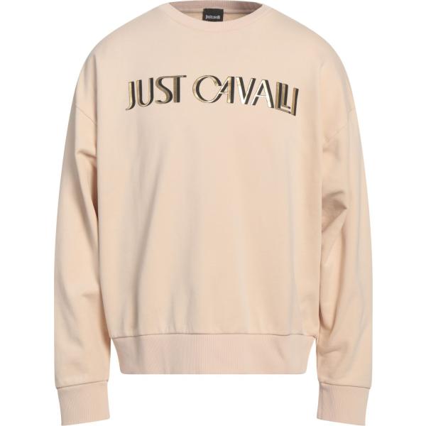 felpe Just Cavalli marrone tinta unita