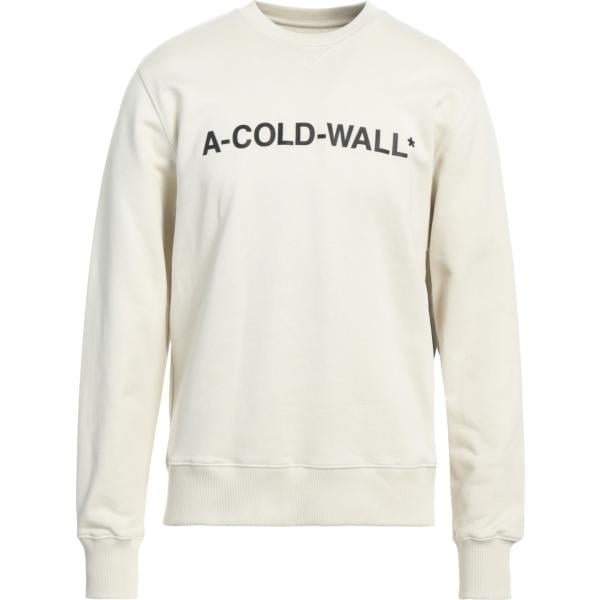 felpe A-Cold-Wall* bianco con stampe