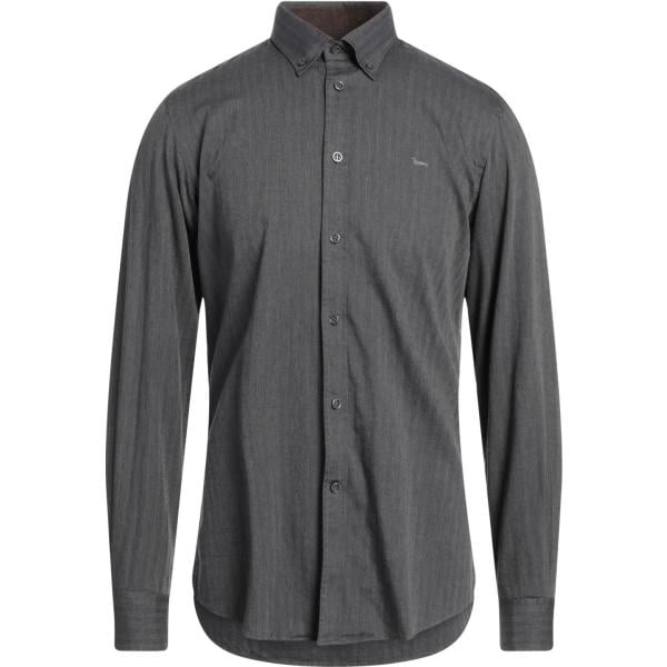 camicie Harmont & Blaine grigio a pois