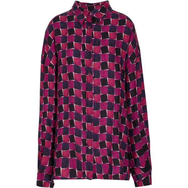 camicie 8 by YOOX nero a quadri