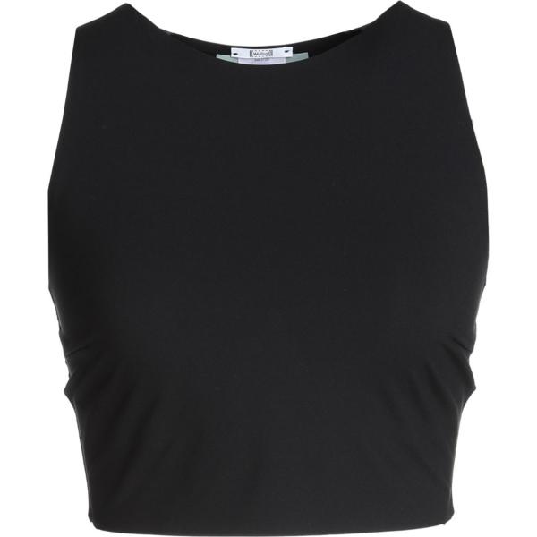 top Wolford nero tinta unita