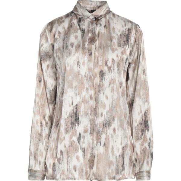 camicie Cavalli Class grigio con stampe