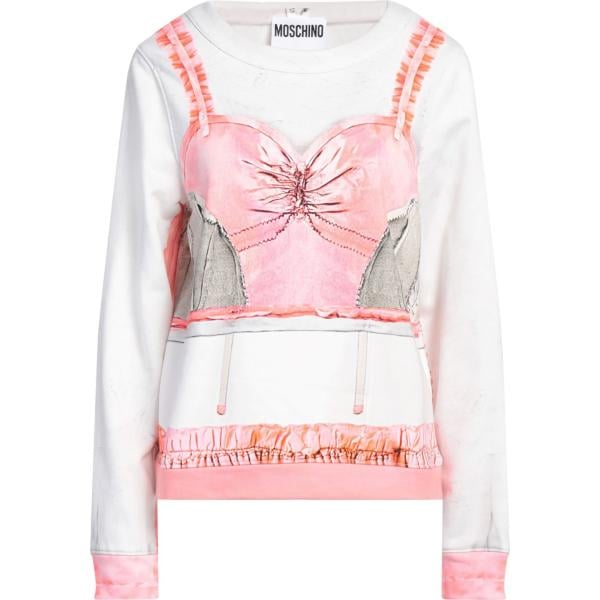 felpe Moschino bianco