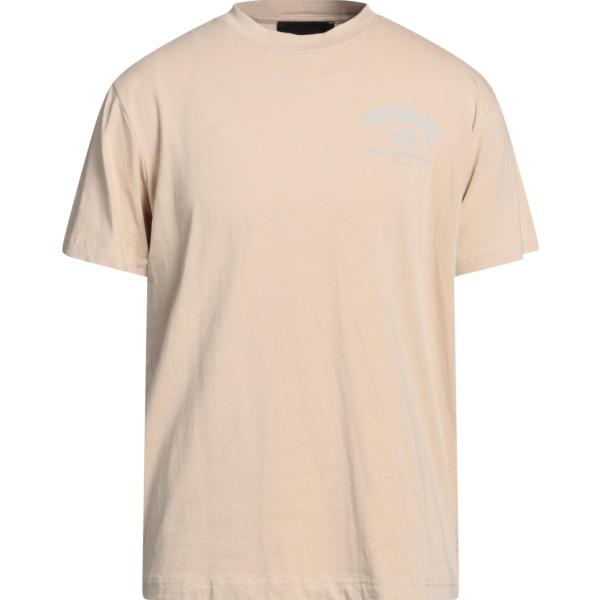 t-shirt John Richmond marrone tinta unita