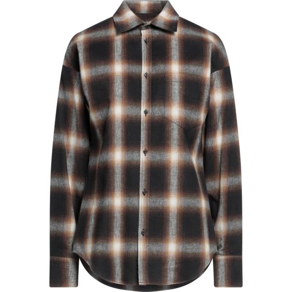 camicie Dsquared2 marrone a quadri