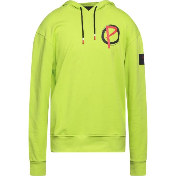 felpe con cappuccio Peuterey.plurals verde con stampe
