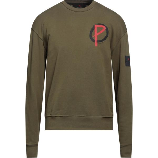 felpe Peuterey.plurals verde con stampe