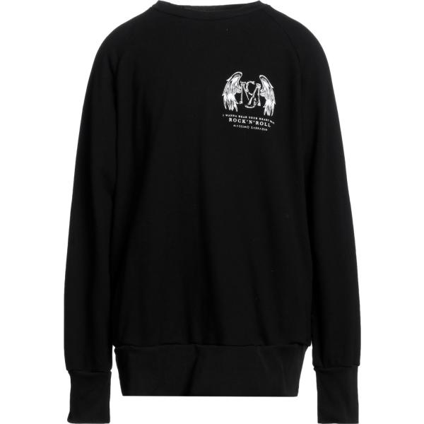 felpe Massimo Sabbadin nero con stampe