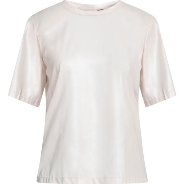 top Pinko grigio tinta unita