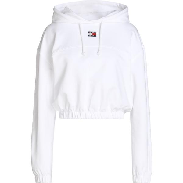 felpe con cappuccio Tommy Jeans bianco tinta unita