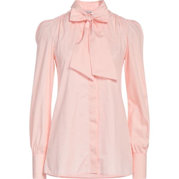 camicie Caliban rosa tinta unita