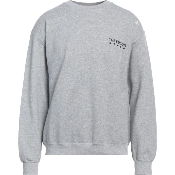 felpe The Editor grigio con stampe