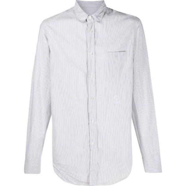 camicie Gianfranco Ferre grigio a righe