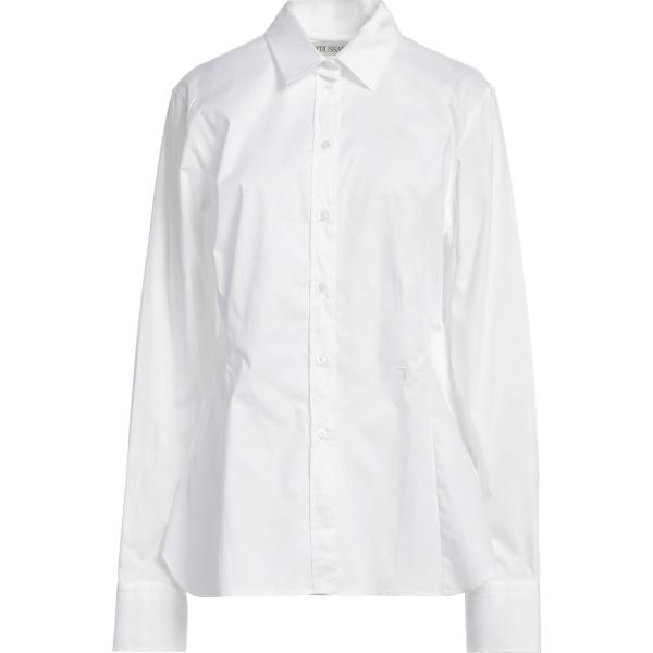 camicie Trussardi bianco tinta unita