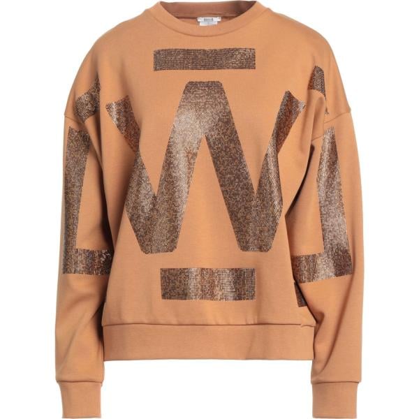 felpe Wolford marrone tinta unita