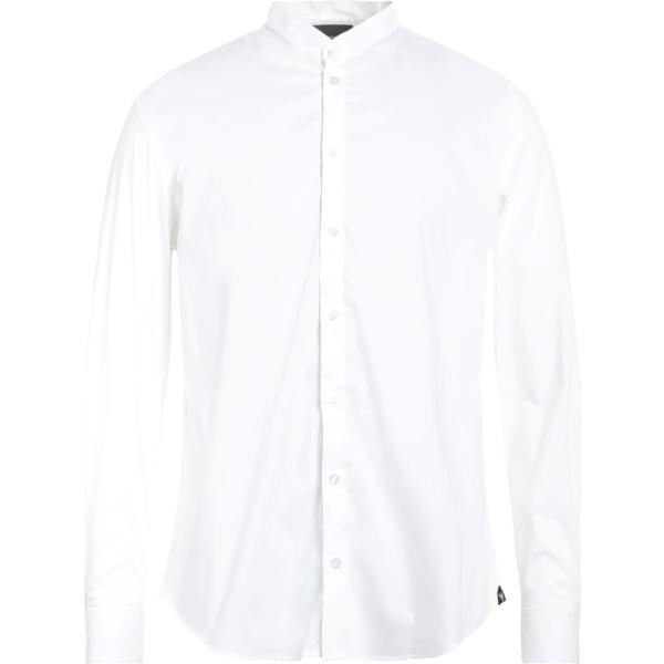 camicie Emporio Armani bianco tinta unita