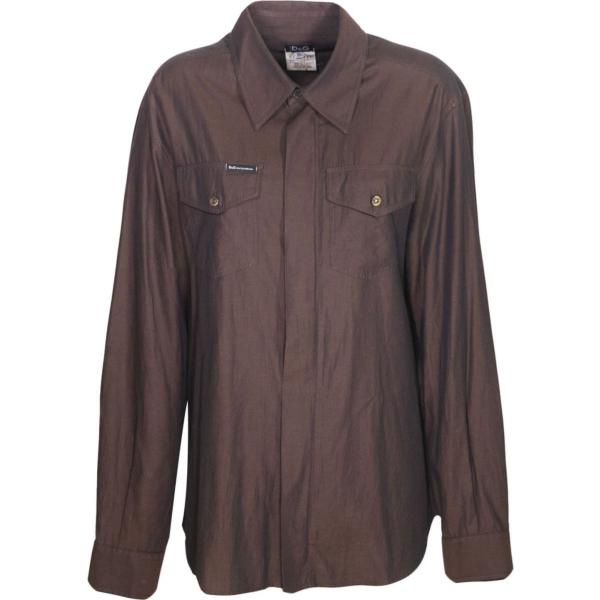 camicie Dolce & Gabbana marrone