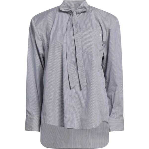 camicie Sandro grigio a righe