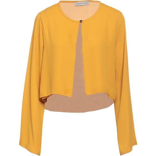 cardigans BOUTIQUE de la FEMME giallo tinta unita