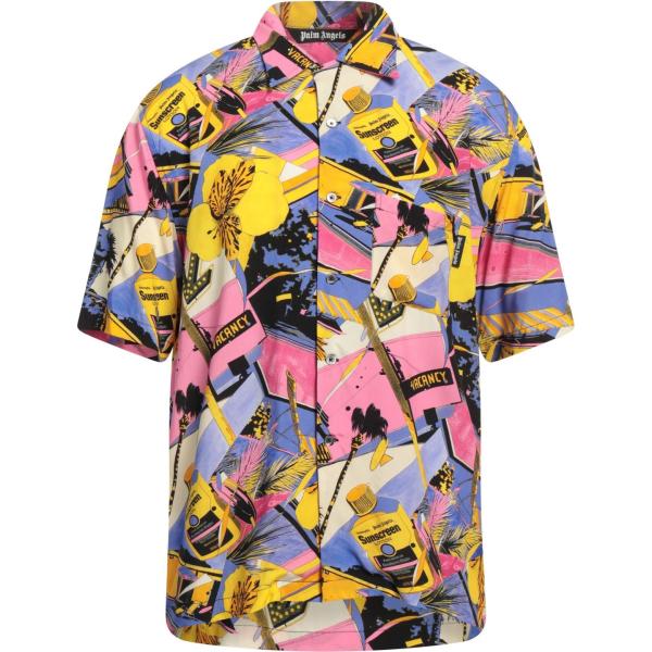 camicie a manica corta Palm Angels multicolore