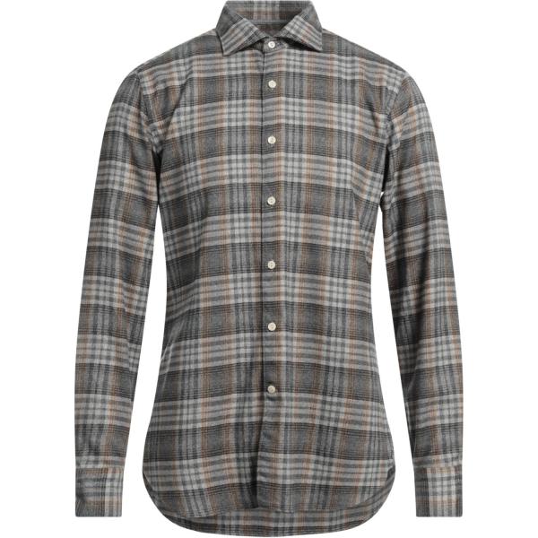 camicie Tintoria Mattei 954 grigio scozzese